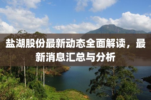 盐湖股份最新动态全面解读，最新消息汇总与分析