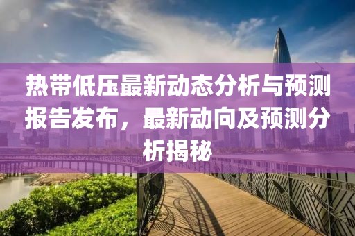 热带低压最新动态分析与预测报告发布，最新动向及预测分析揭秘