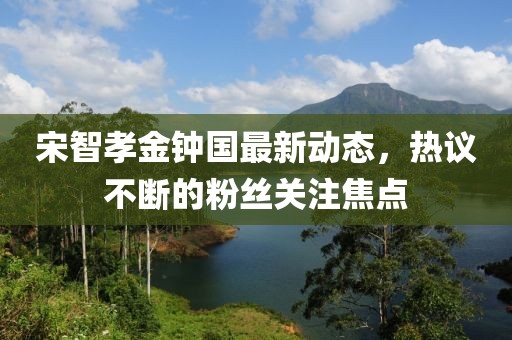 宋智孝金钟国最新动态，热议不断的粉丝关注焦点