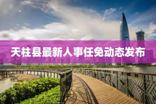 天柱县最新人事任免动态发布