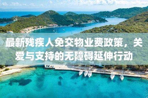 最新残疾人免交物业费政策，关爱与支持的无障碍延伸行动