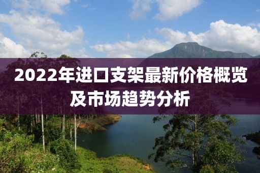 2022年进口支架最新价格概览及市场趋势分析