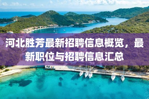 河北胜芳最新招聘信息概览，最新职位与招聘信息汇总