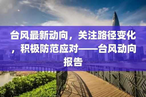 台风最新动向，关注路径变化，积极防范应对——台风动向报告