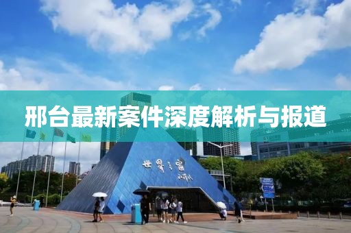 邢台最新案件深度解析与报道