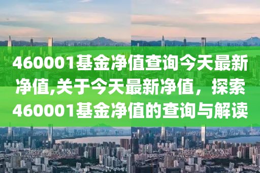 460001基金净值查询今天最新净值,关于今天最新净值，探索460001基金净值的查询与解读