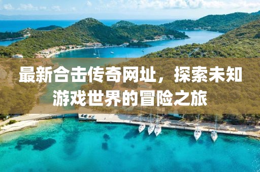 最新合击传奇网址，探索未知游戏世界的冒险之旅