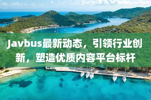 Javbus最新动态，引领行业创新，塑造优质内容平台标杆