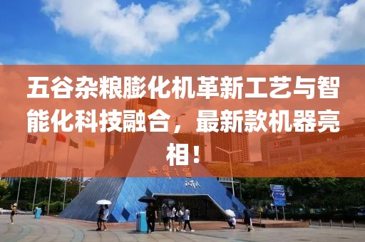 五谷杂粮膨化机革新工艺与智能化科技融合，最新款机器亮相！