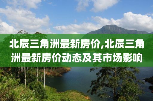 北辰三角洲最新房价,北辰三角洲最新房价动态及其市场影响